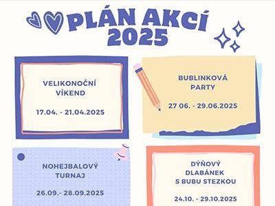 Plán akcí na rok 2025